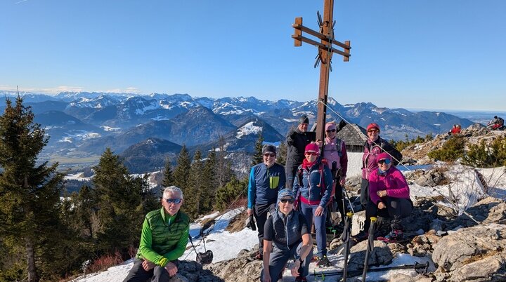 Mit Schneeschuhen auf den Spitzstein | © Witzelsperger Karin