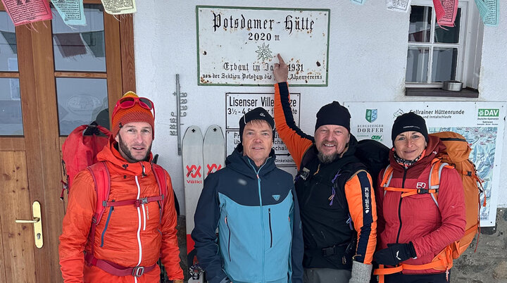 Pulvrige Tage auf der Potsdamerhütte | © Roglmeier Christian